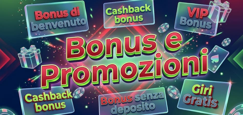 Bonus e Promozioni